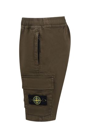 Pantaloncini in cotone biologico STONE ISLAND KIDS | K1S16L100001S0012V0054